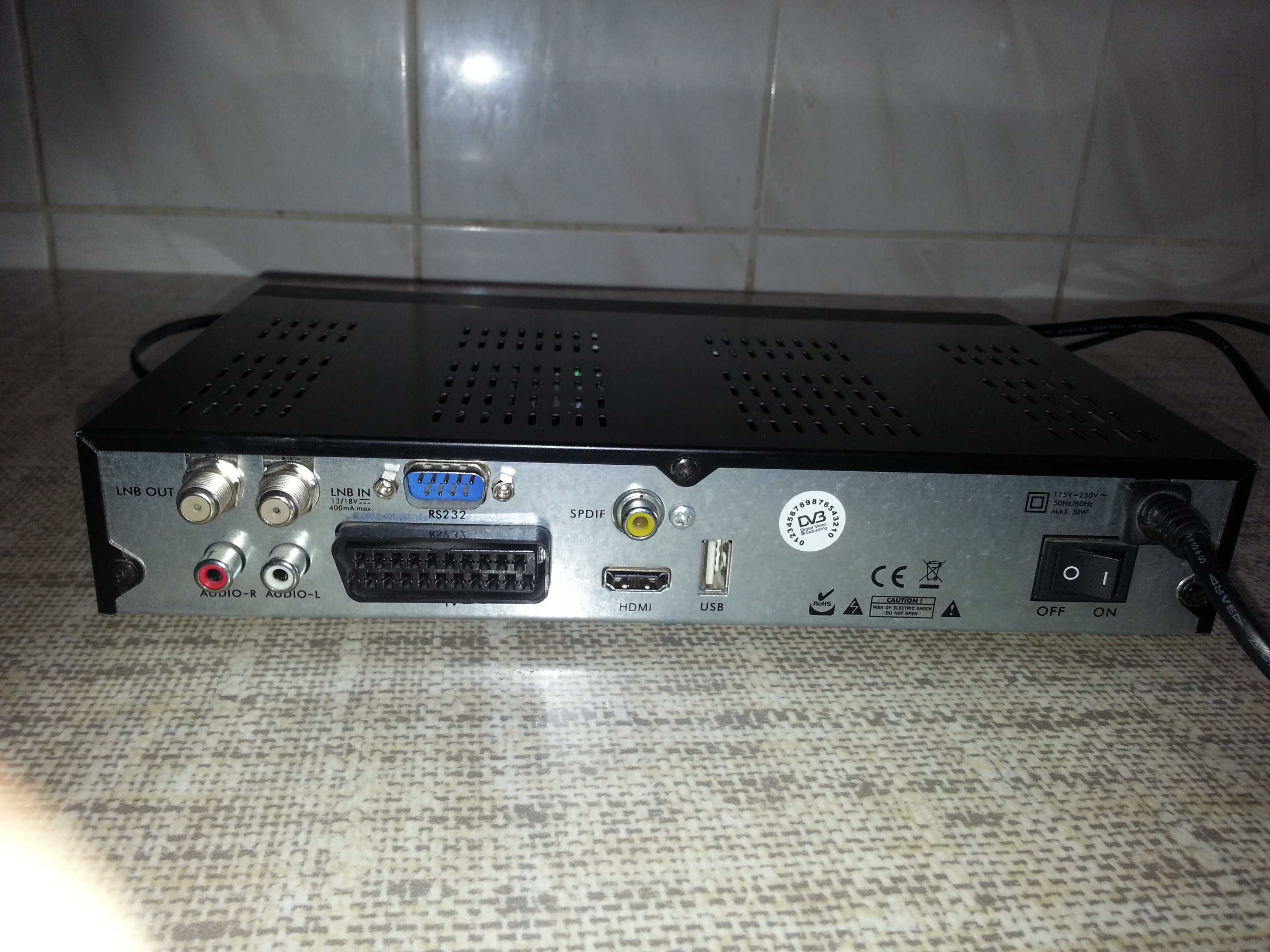 Dekoder tuner DVB-S2 ALMA s2100 CX, PVR, HD