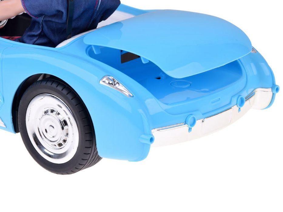 Autko na pilota Retro Cadillac Lalka Stylowy kierowca Ken