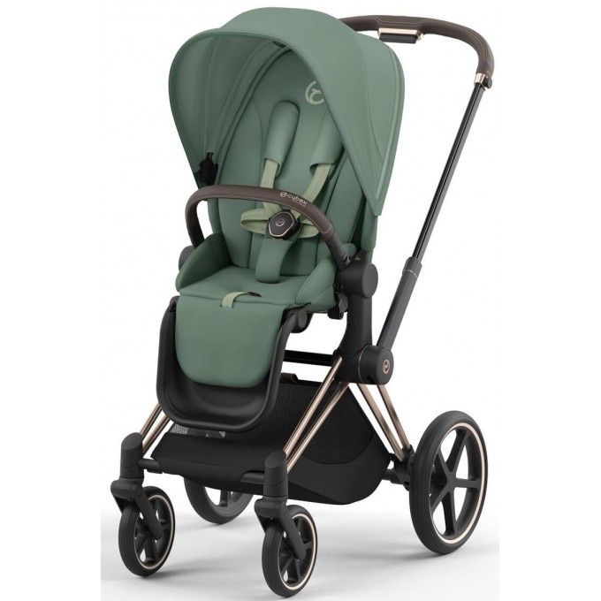 Cybex Priam 4.0 коляска 2 в 1 Leaf Green шасі Rosegold