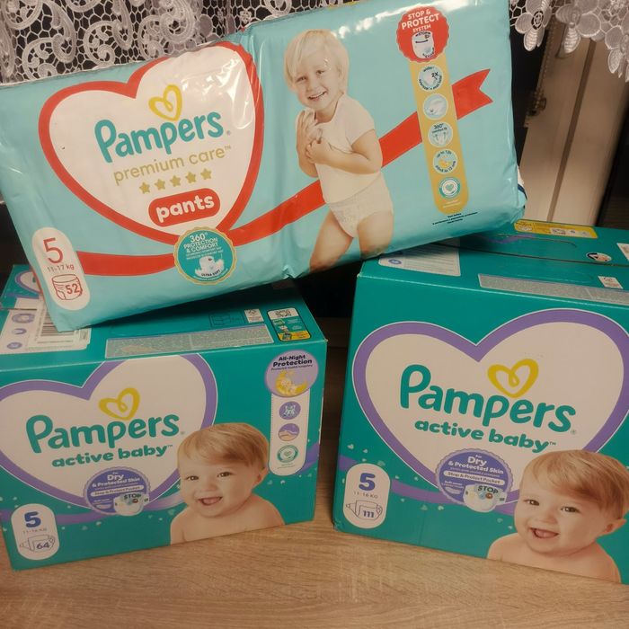 Pampers active baby + premium care