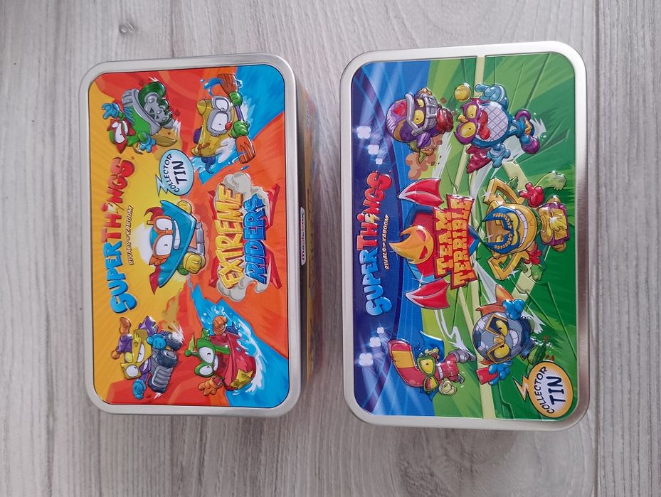 Zestaw 2 x puszka super things zings zestaw