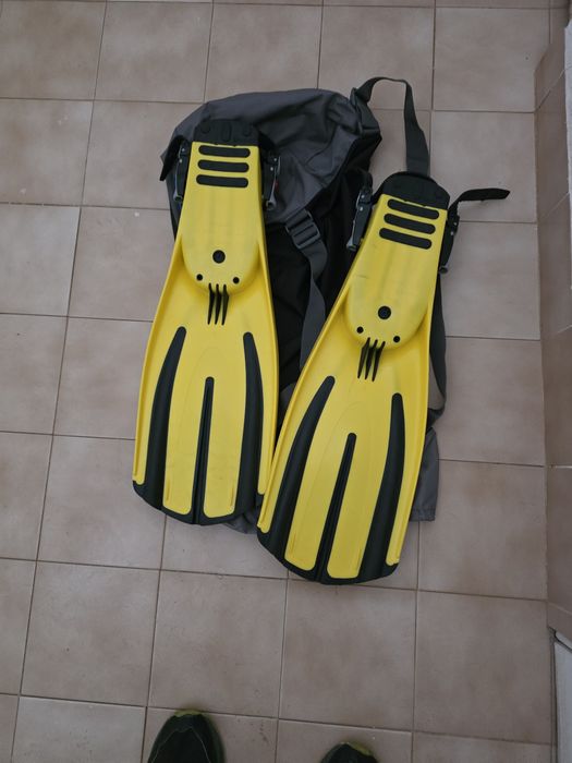 Barbatanas Mares Avanti X3 amarelas