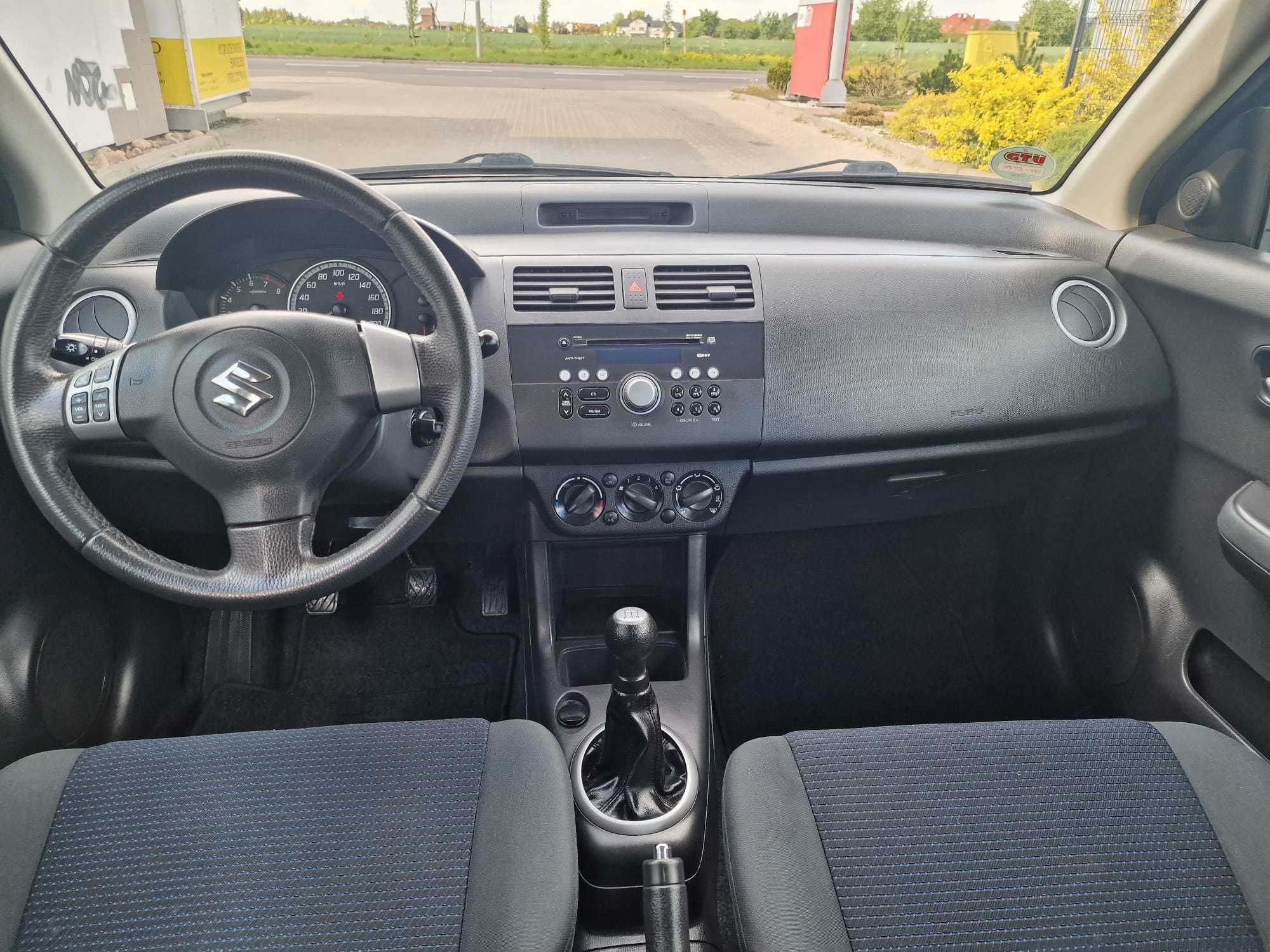 Suzuki Swift 1,3 Benzyna, 5 drzwi, 2008r, Keyless Go, Alu-felgi