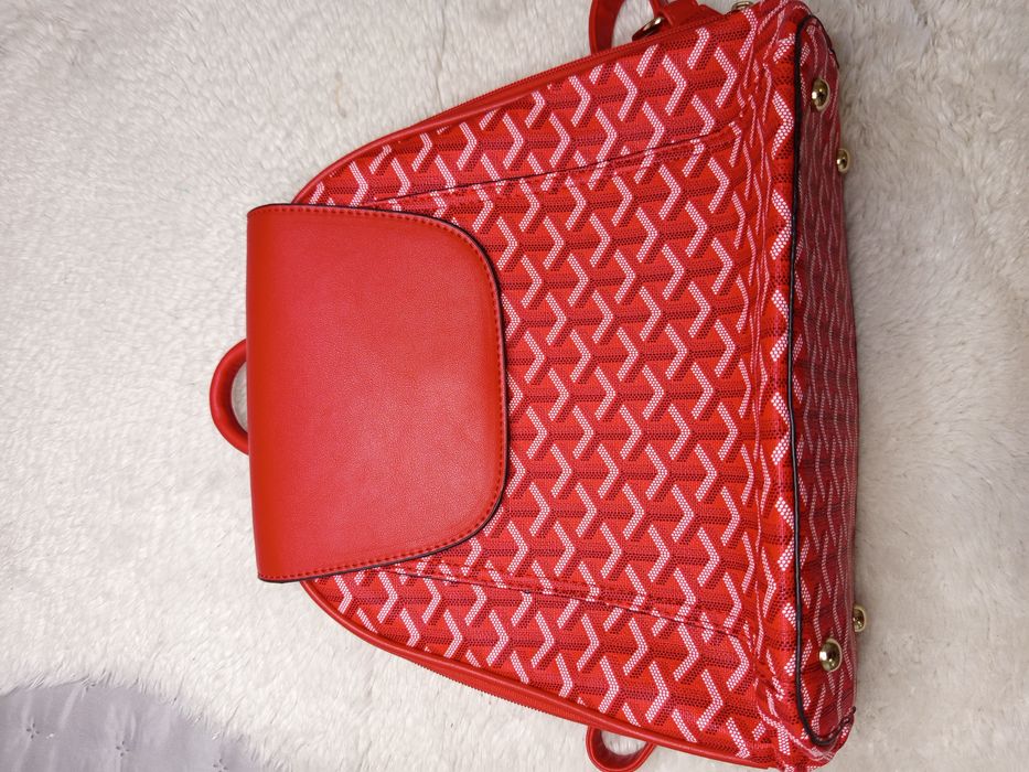 Mala mochila estilo Goyard novo