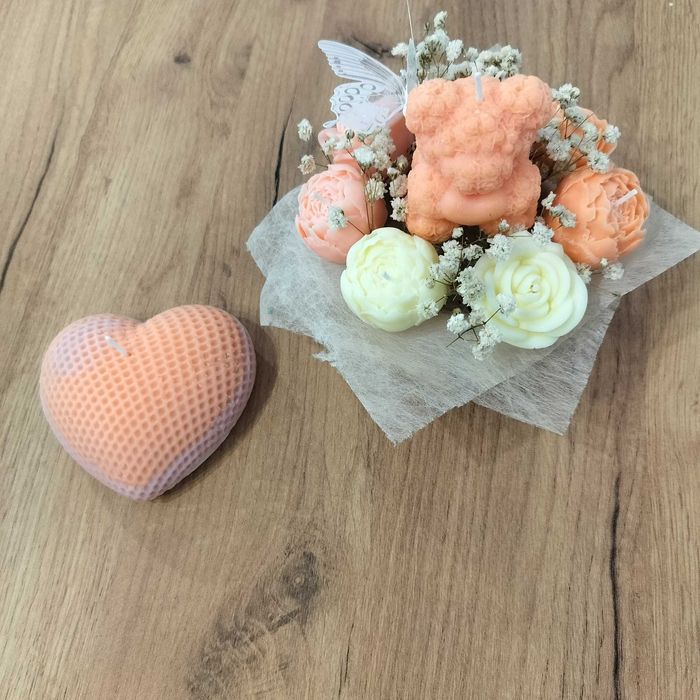 Ramo com cera de soja.