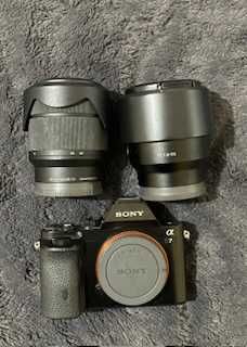 Sony a7 com lente do kit