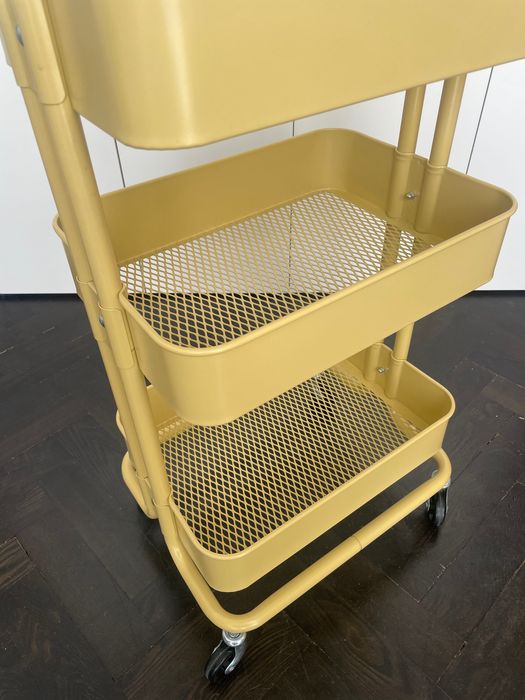 Ikea regał kosz na kółkach Raskog