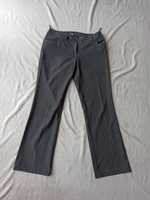 Szare eleganckie spodnie w paski M 38