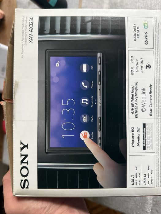 Sony XAV-AX3250 radio samachodowe