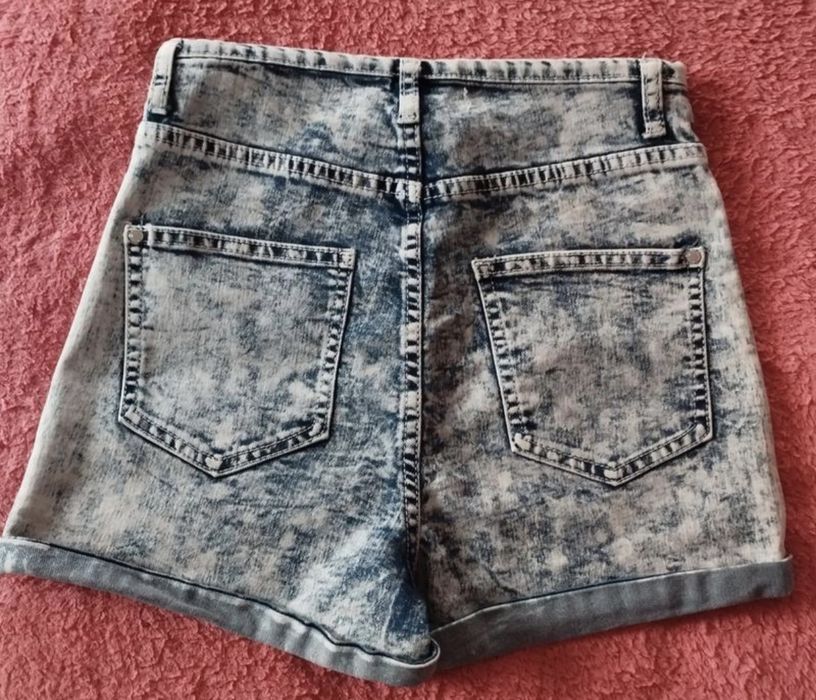 Шорти джинсові,шорти висока посадка,шорти жіночі