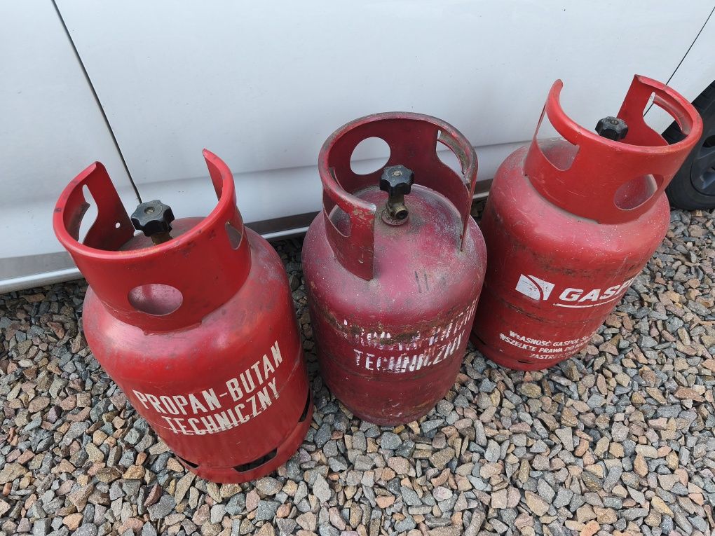 Butla gazowa 11kg PUSTA na gaz propan-butan, POLSKA !