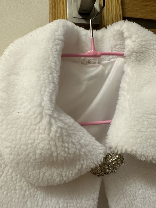 Шубка весільна біла