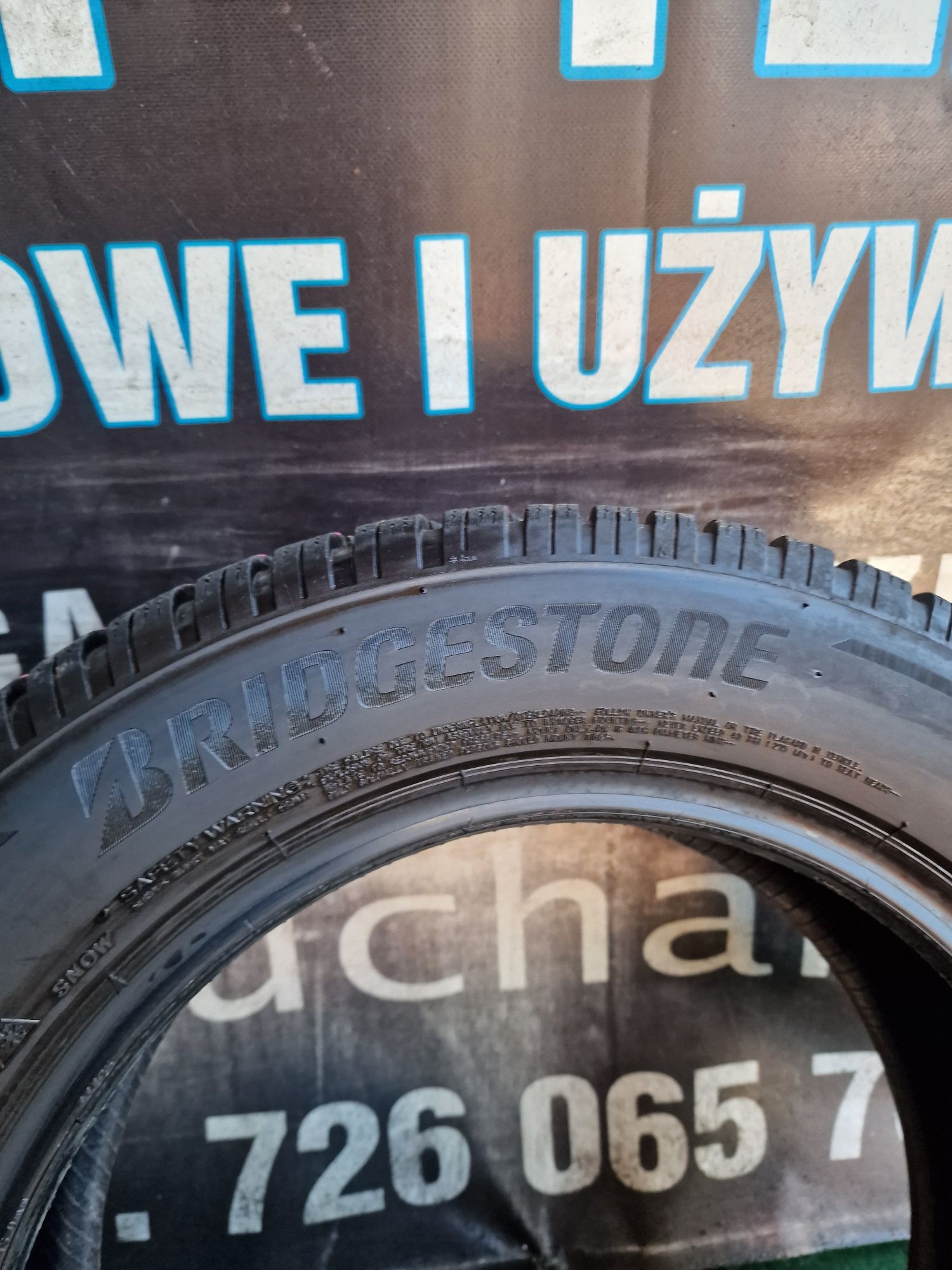 Opony zimowe 215/60/16 Pirelli i Bridgestone Komplet 7.8mm 2022rok
