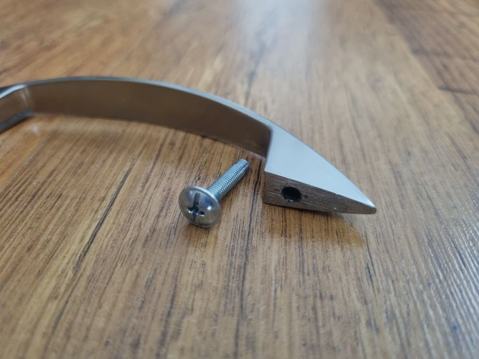 Uchwyty do szafek, satynowe, 16 szt.