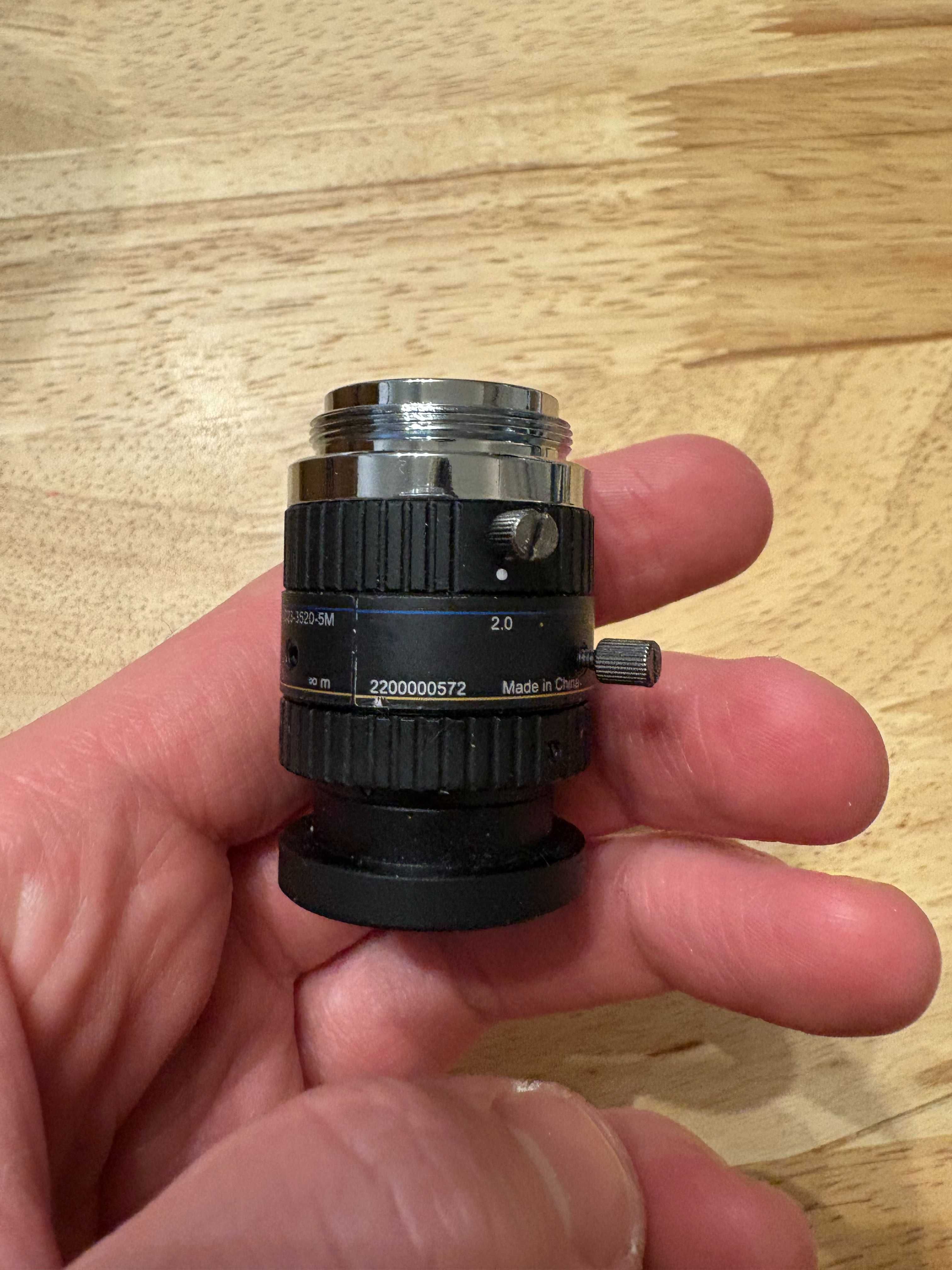 Obiektyw f35mm Basler do kamery przemysłowej