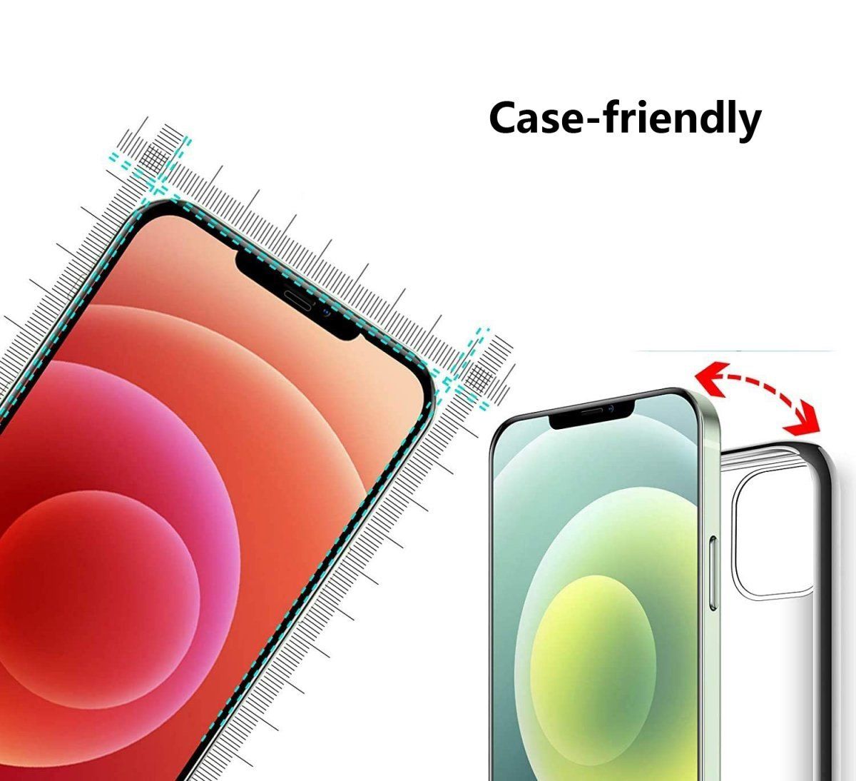 Oryginalne Markowe Szkło Hartowane 9H Mocolo Iphone 12 Pro Max