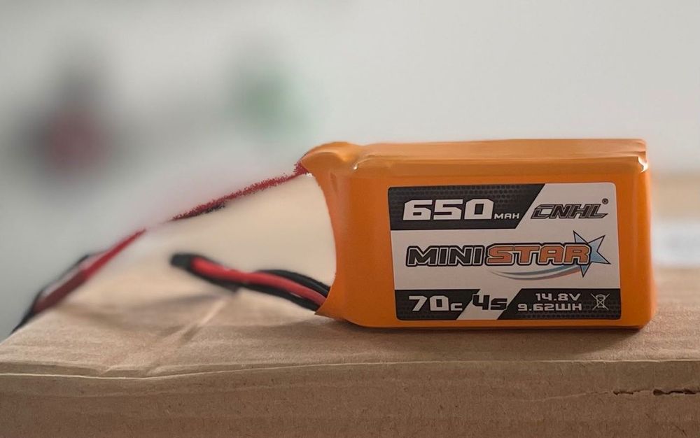 Lipo 4s 650mah xt30 CNHL do drona racera fpv