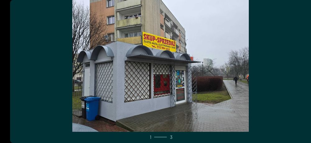 Sprzedam pawilon Błonie