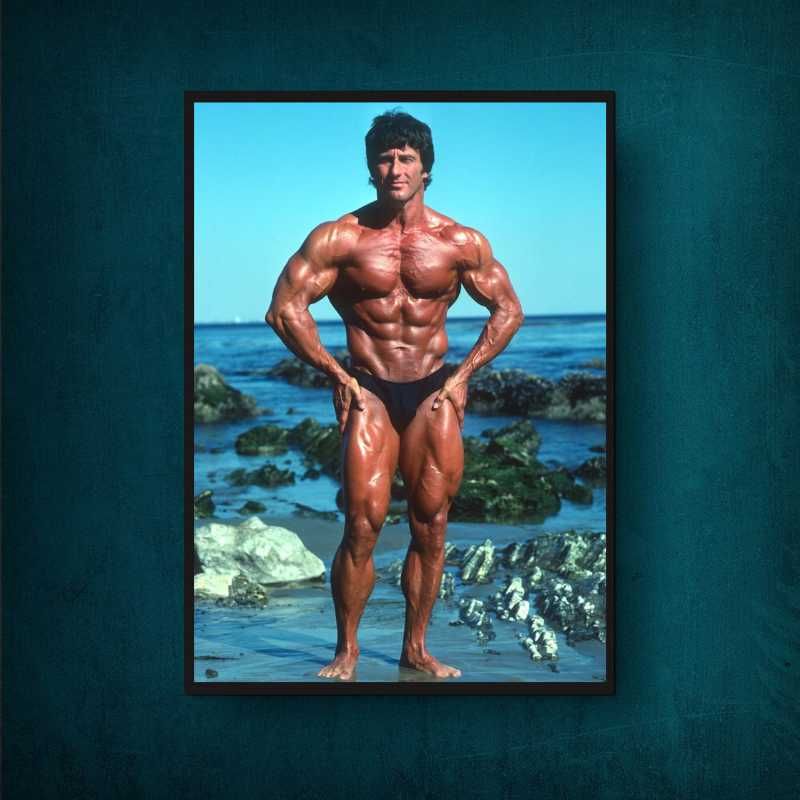 Bodybuilding Culturismo Arnold Frank Zane Poster - Tamanho A1-A2-A3