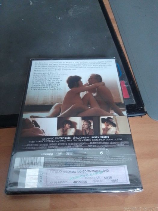 Dvd NOVO O Último Tango em Paris SELADO Filme Marlon Brando Last Maria