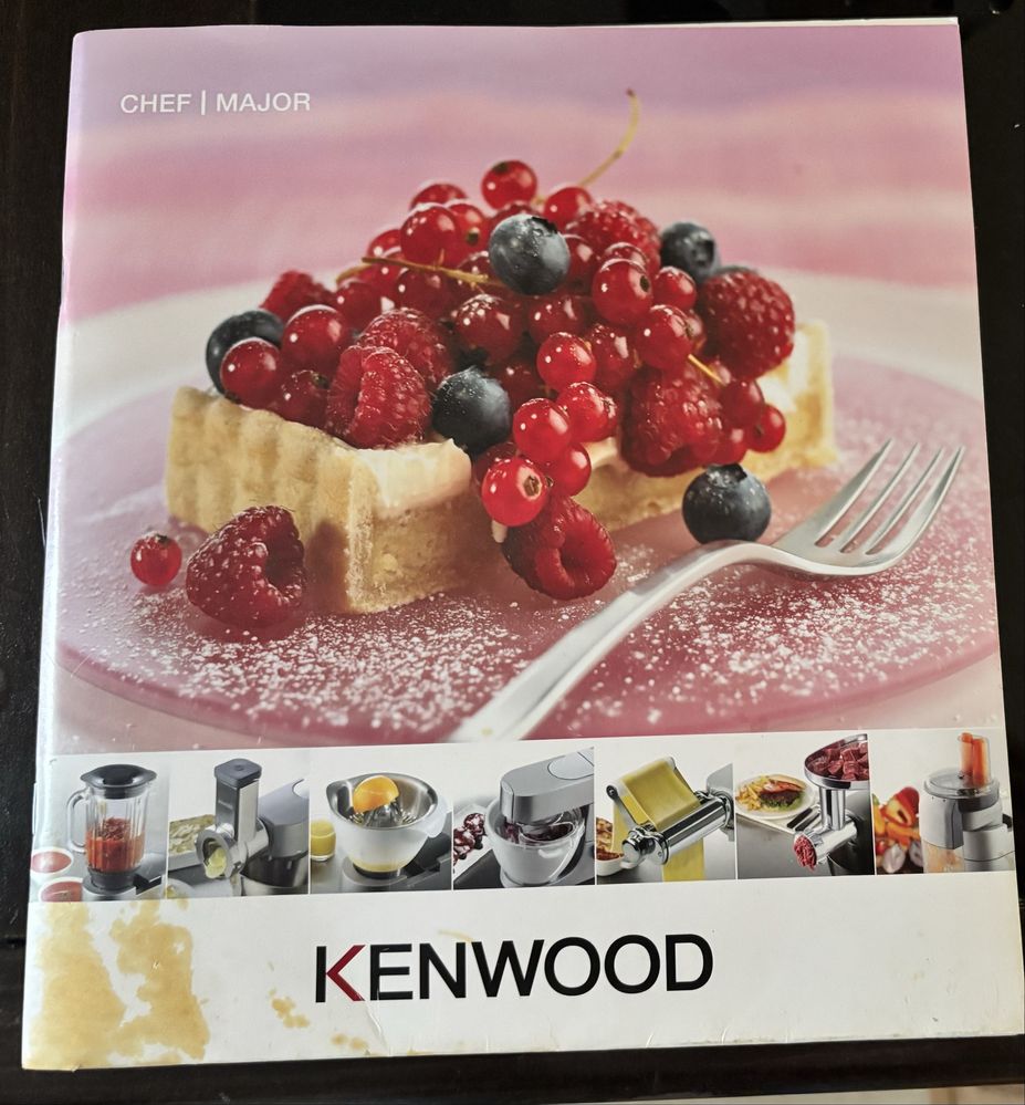 Robot planetarny kenwood chef and major