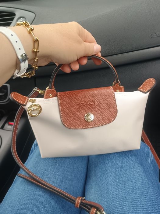 Сумка longchamp mini, чорна