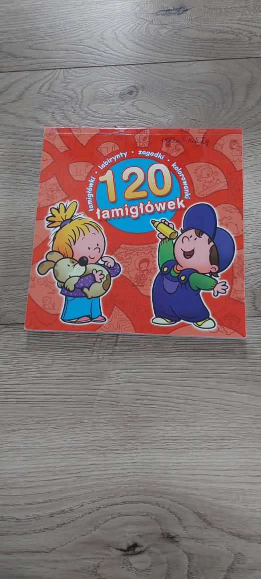 Książka 120 łamigłówek