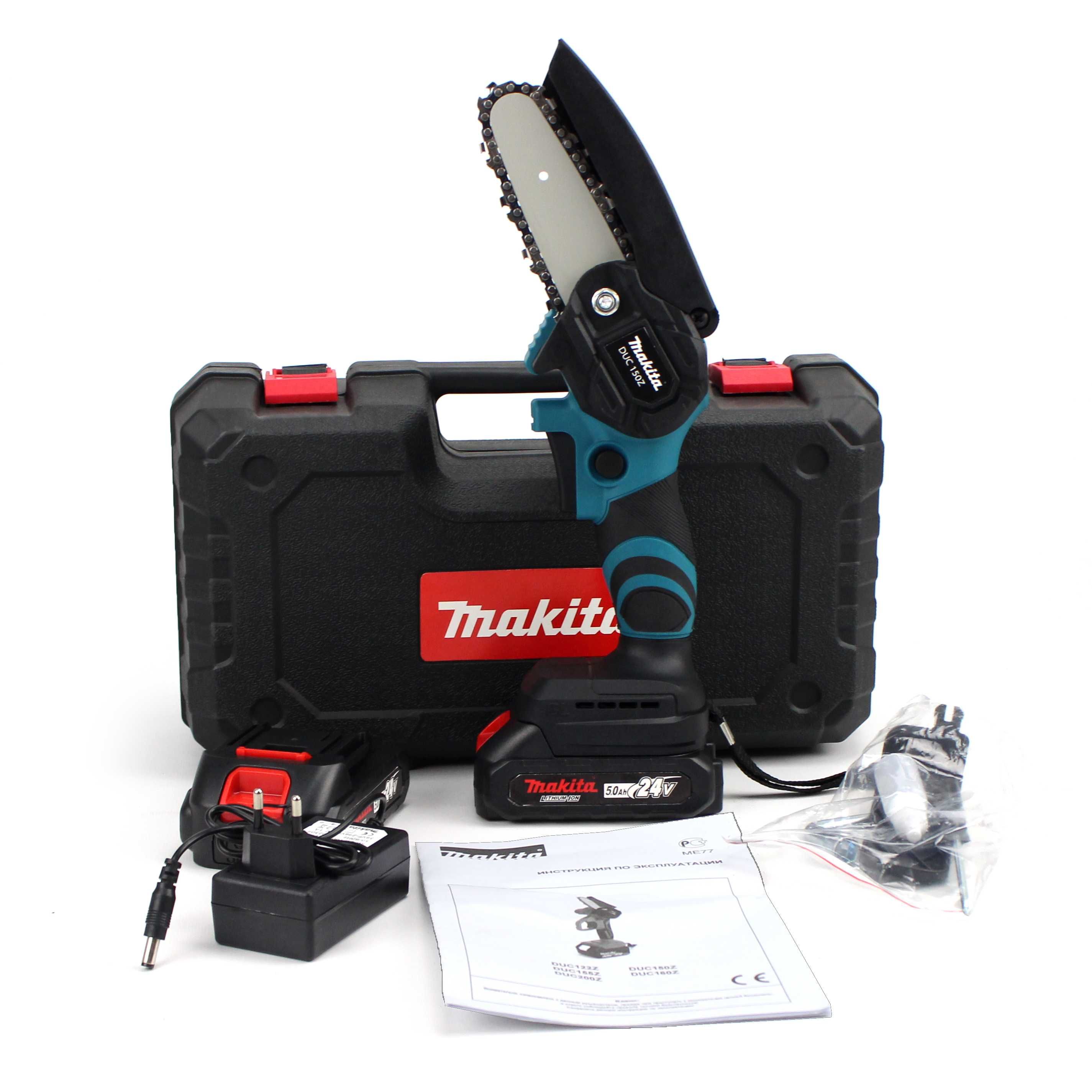Акумуляторна міні-пила Makita DUC150Z(15см шина 24В5Ач)