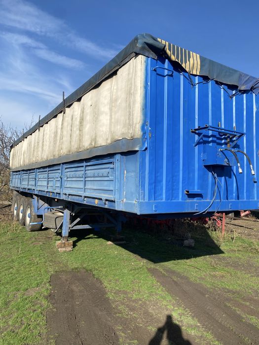 Продам полуприцеп бортовой зерновоз на подушках