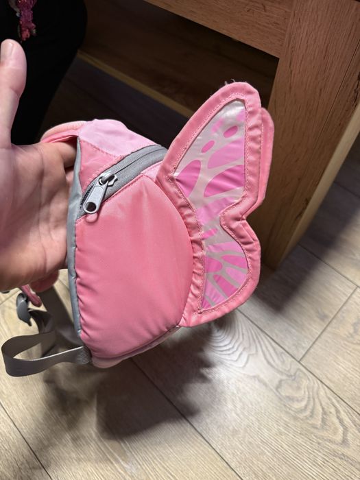 Plecak dla dzieci z szelkami bezpieczeństwa LittleLife - Motylek
