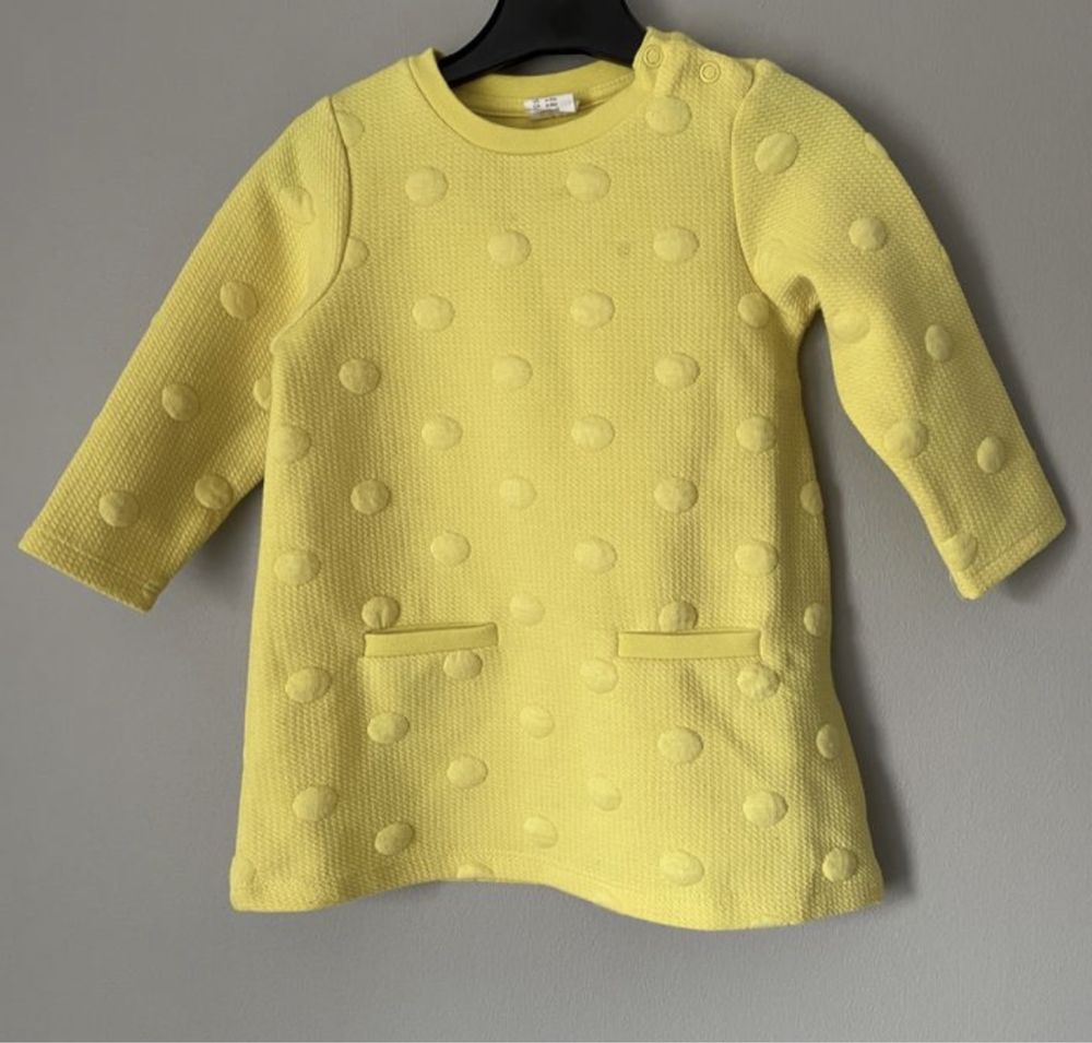 Zestaw sukienek 5 sztuk - name it carter’s next h&m bawełna 62 68 74