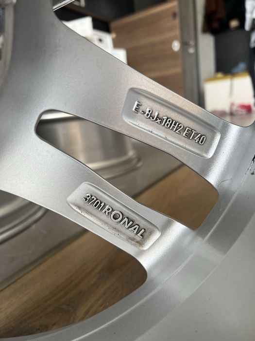 Alufelgi Audi Sport 8J R18 ET40 Oryginal A4 A6