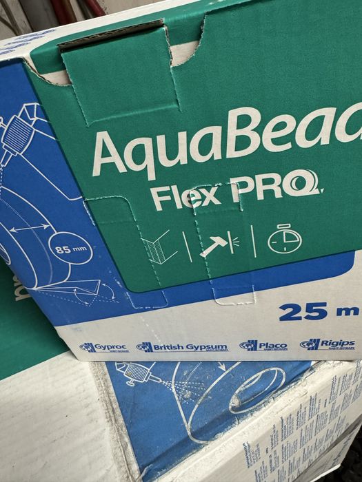 AquaBead Flex PRO taśma narożnikowa 85mm. 25m. Rigips