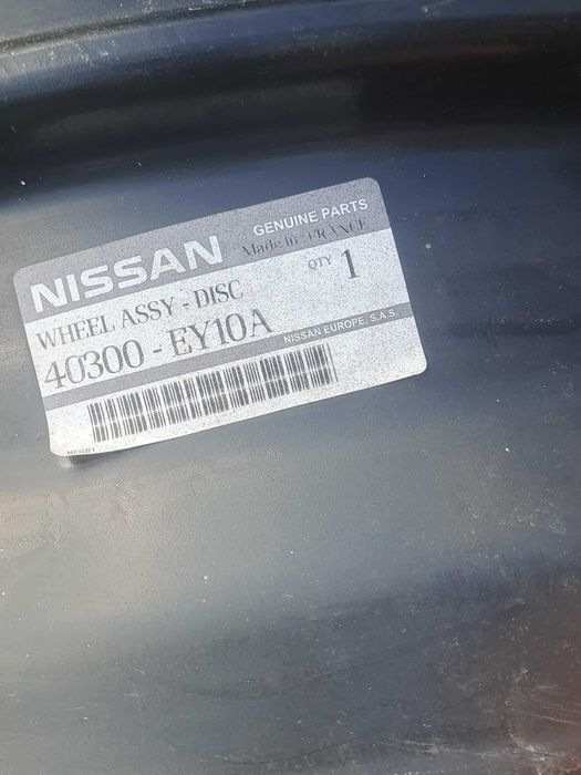 Felgi 16" Nissan