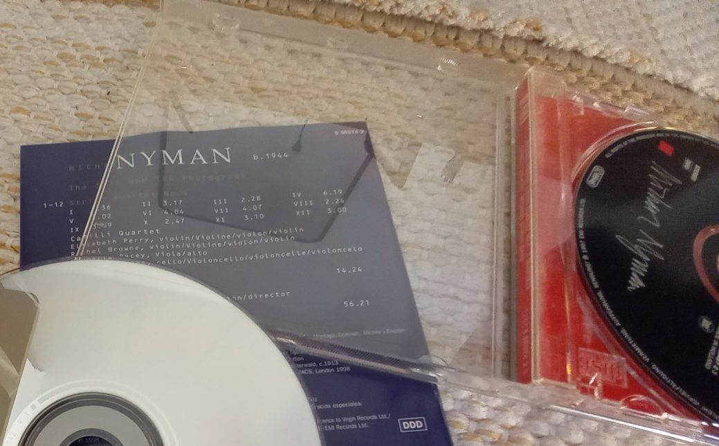 Dois cds de Michael Nyman