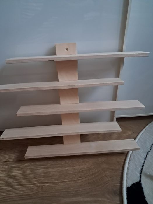 2 półki ikea lustigt na lego schleich drewniane jak nowe