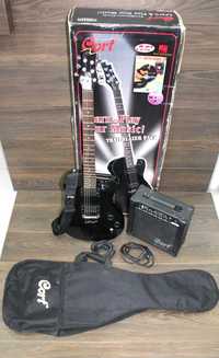 Gitara elektryczna CGP-40 BK z multiefektem BOSS GT-5