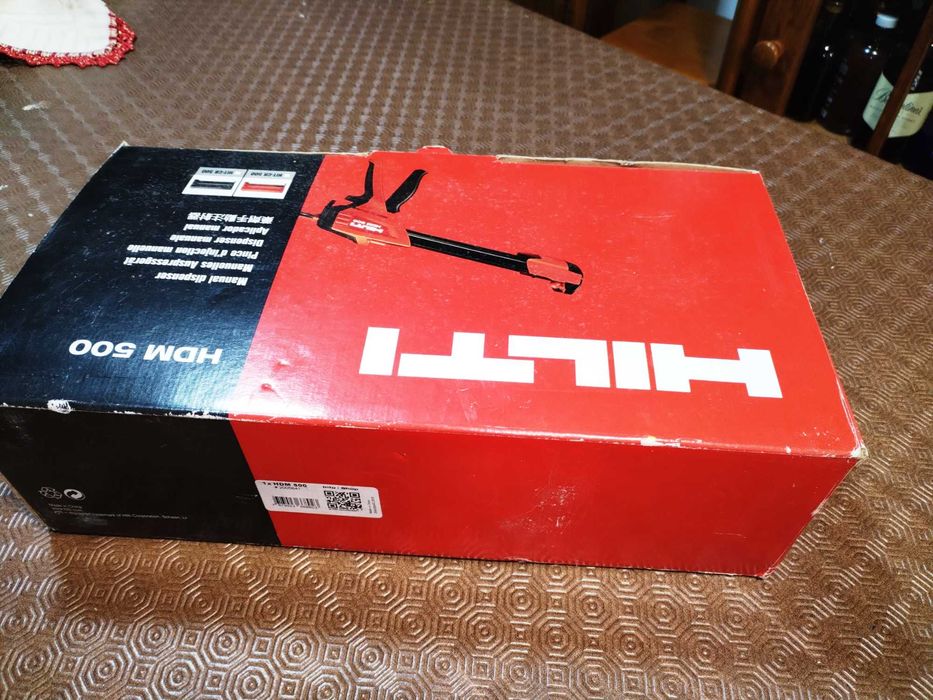 Hilti - Dispensador manual de ancoragens químicas HDM