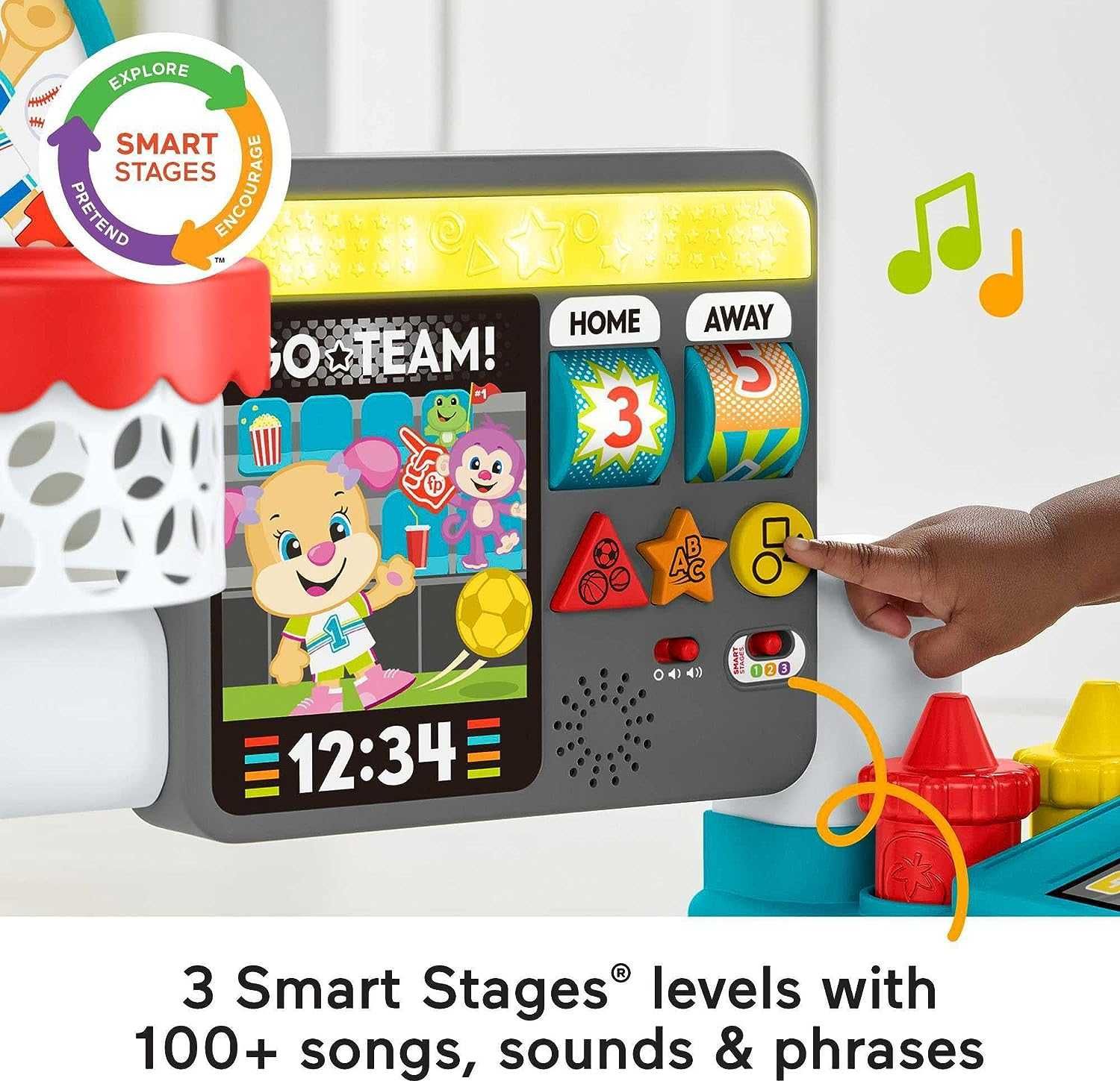 Fisher-Price Laugh & Learn Game Experience. Спортивний центр 4-в-1