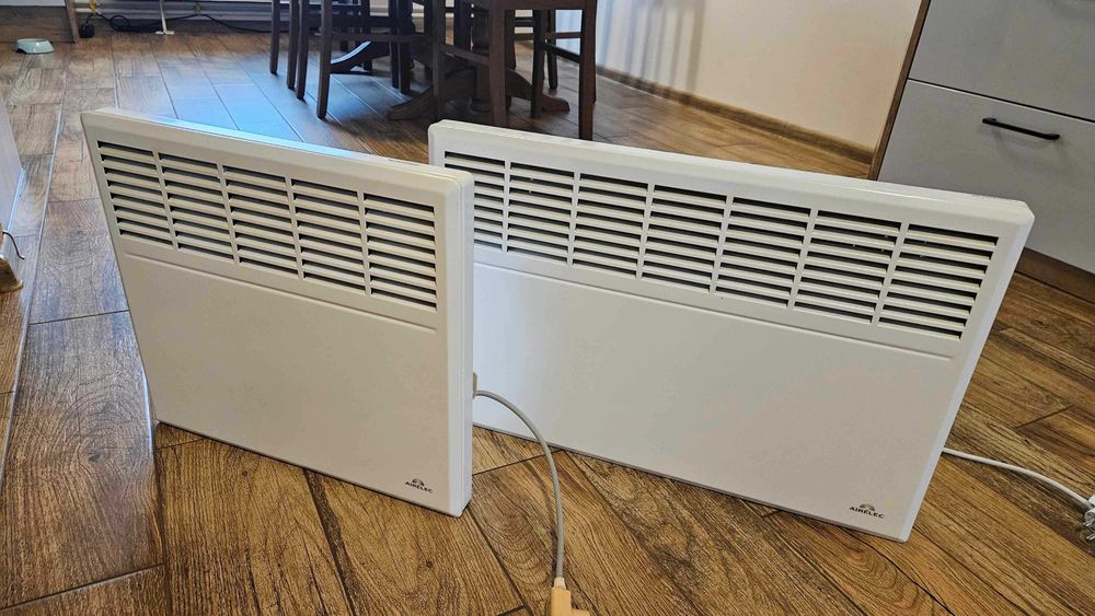 Grzejniki elektryczne Airelec - komplet 7 szt.