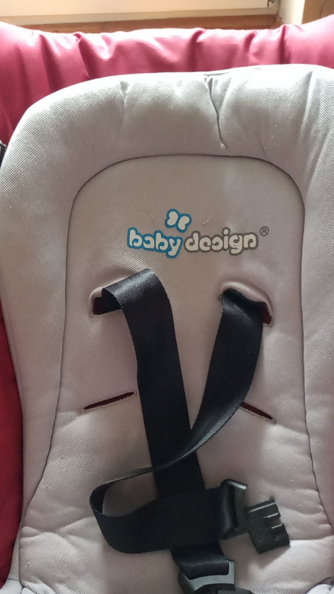 Nosidelko, fotelik samochodowy baby design