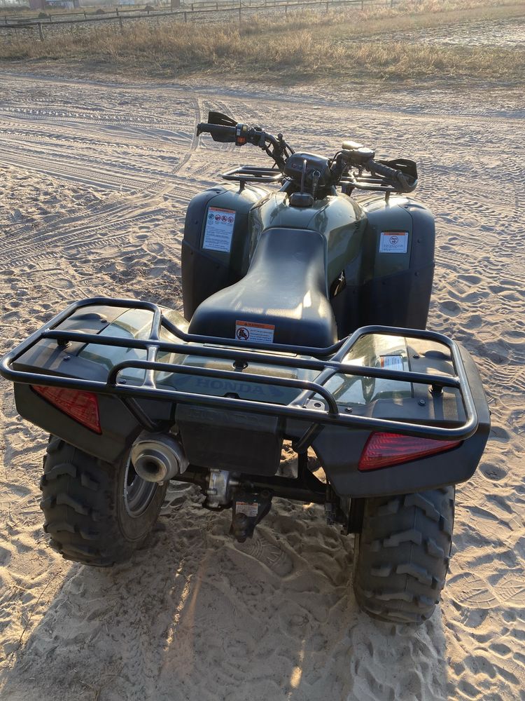 Квадроцикл honda trx350 з прицепом