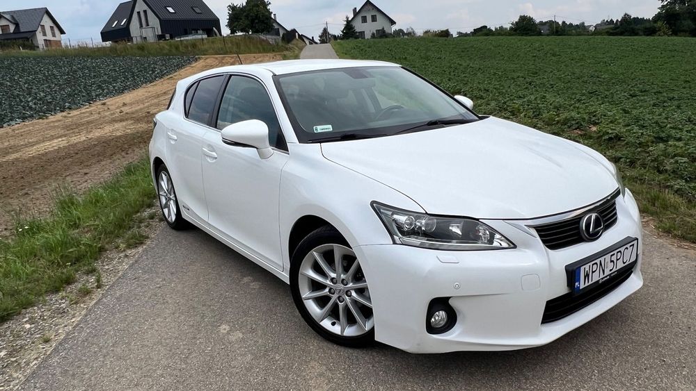 Lexus CT Lexus CT 200h – 2011 r., bezwypadkowy, produkcja Japonia, drugi właści