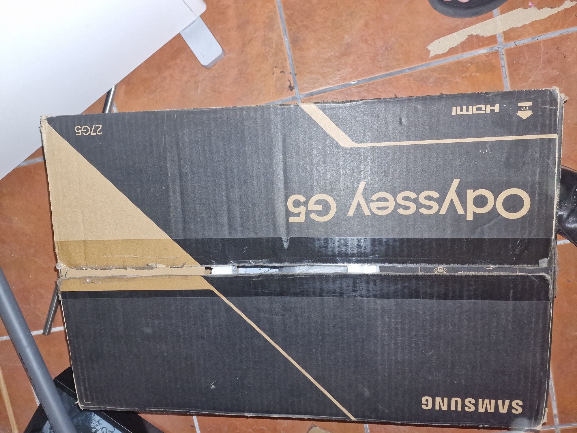 Monitor Curvo  Samsung Odyssey G5 G55C VA 27" QHD 16:9 144Hz FreeSync