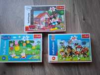 Puzzle Trefl Psi Patrol Świnka Peppa Myszka Miki 60 ekemdntow 4 plus