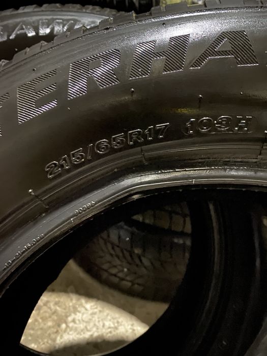 215/65 R17 Firestone WinterHawk  22г пара шин зимних.