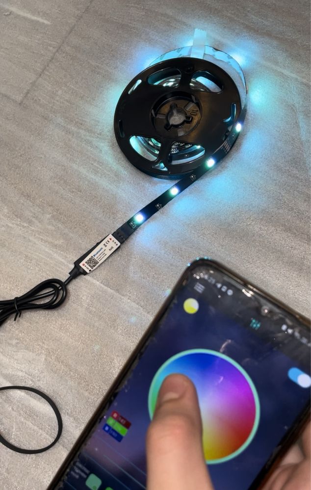 Світлодіодна LED-стрічка 3м., USB-лампа, світильник від Power Bank