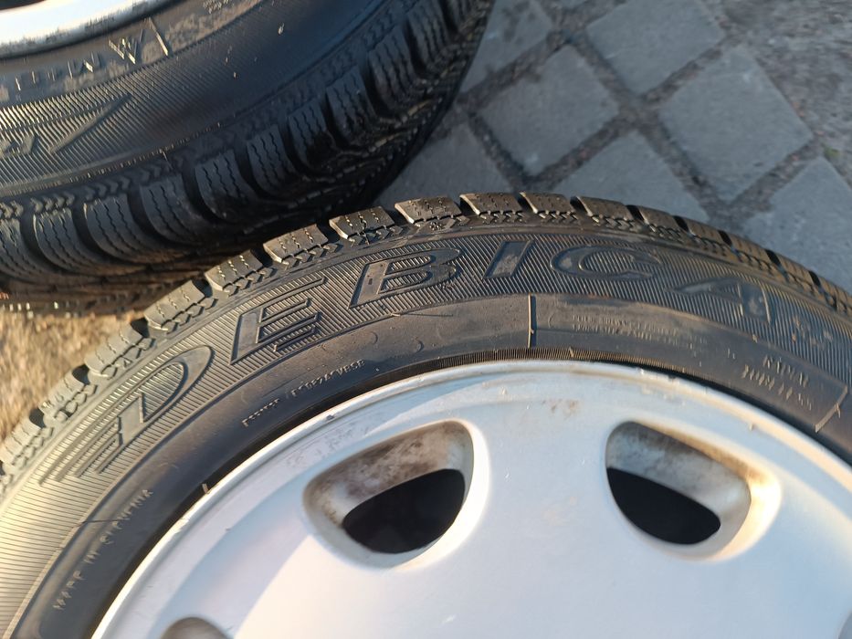 Диски ауді r16 5/112 з зимовою резиною 200$