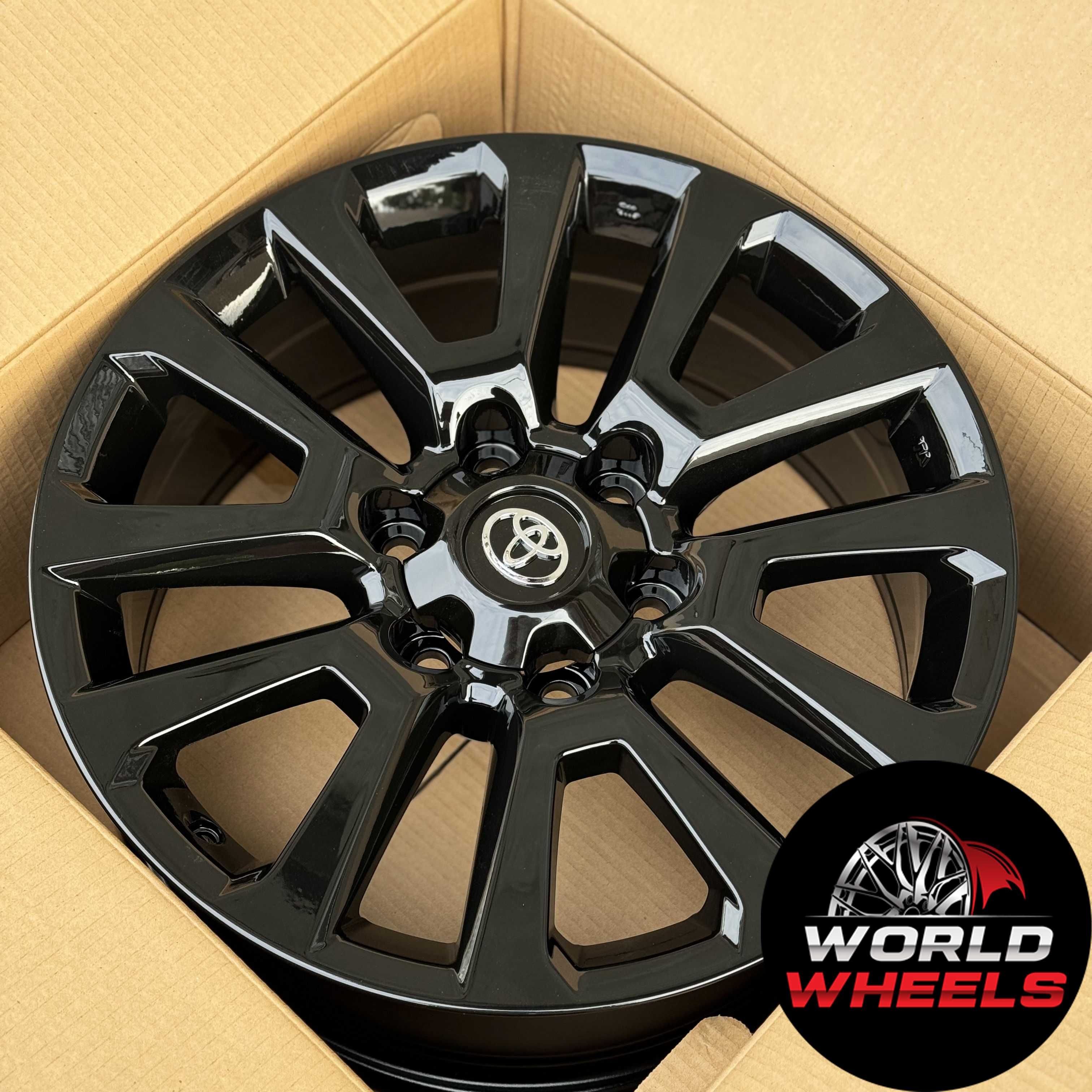 Диски R18 6x139.7 Toyota land cruiser Prado 120/150 Lexus GX BlackOnyx