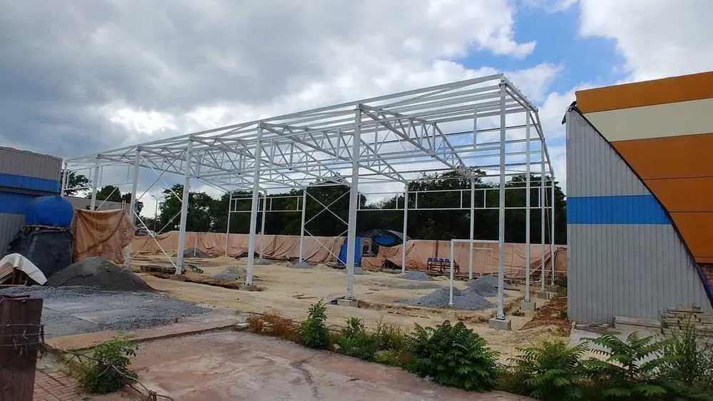 Будівництво складів • ангарів • СТО • металоконструкцій